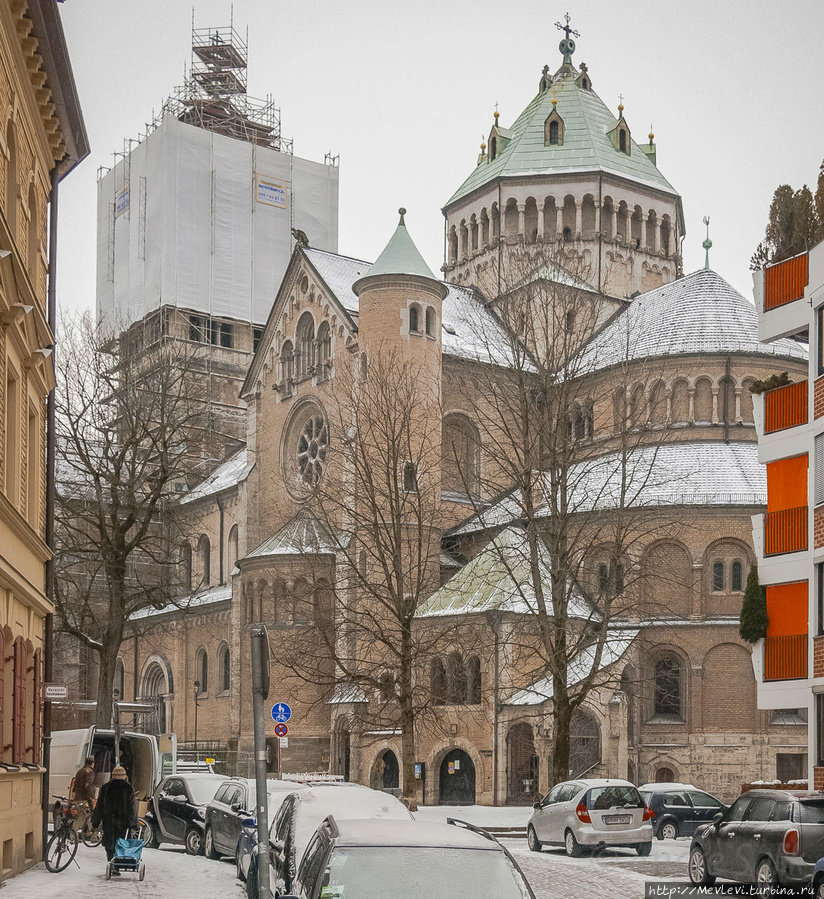 Церковь и монастырь Св. Анны в Лехеле Мюнхен, Германия