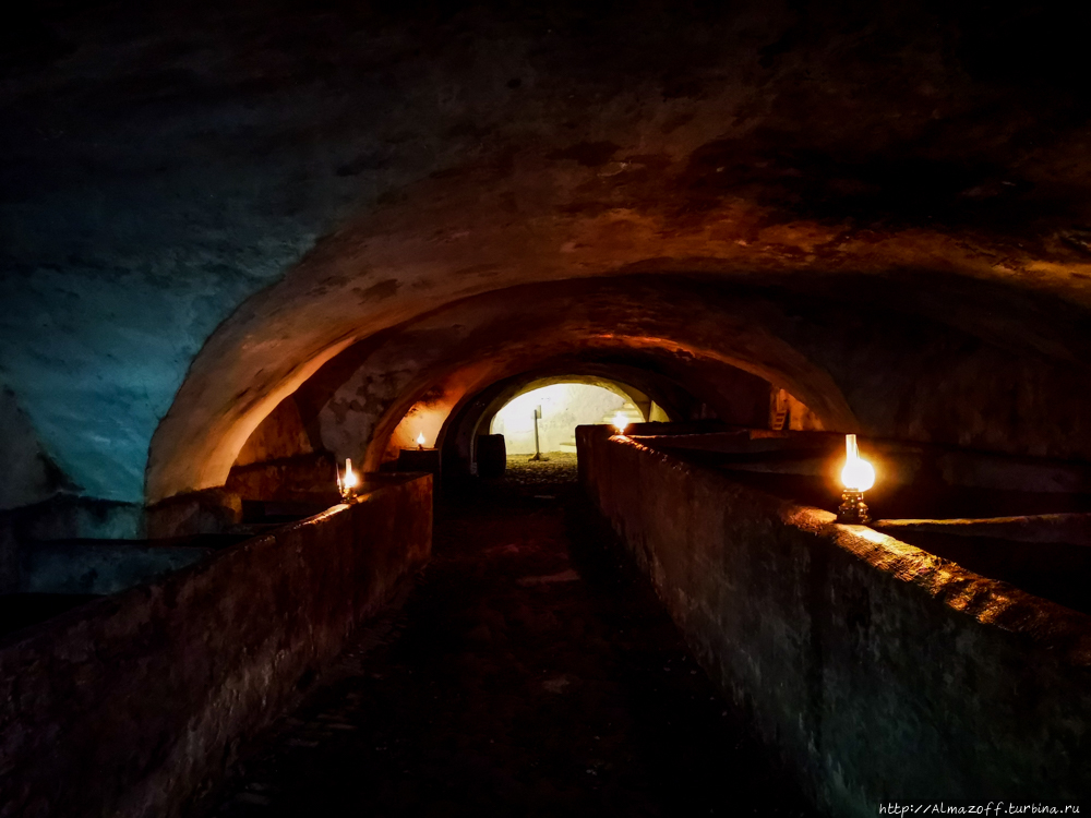 Подземелье замка Кронборг Хельсингёр, Дания