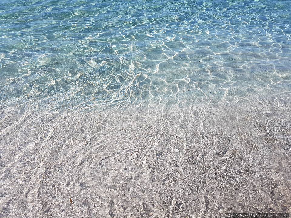 Полуостров Синис, западный берег Сардэньа Ористано, Италия