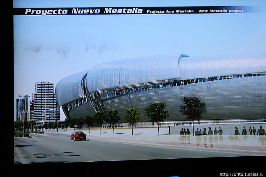 Estadio Nuevo Mestalla в проекте