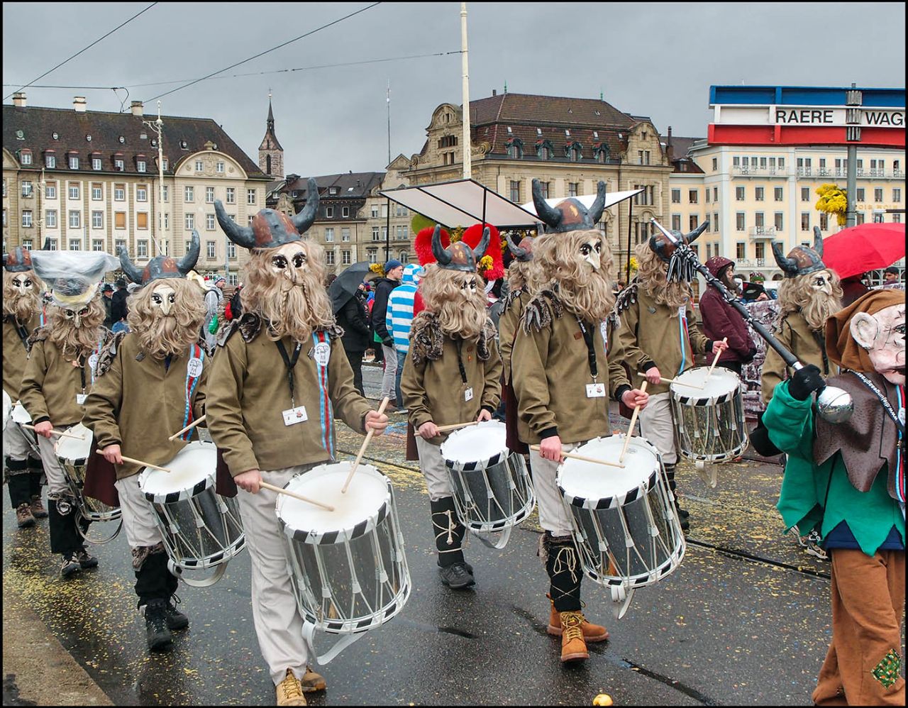 Протестантский карнавал или Всё, что мы узнали о Фаснахте Базель, Швейцария