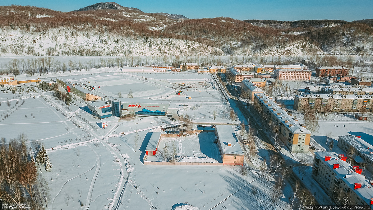 Междуреченск зимой Междуреченск, Россия