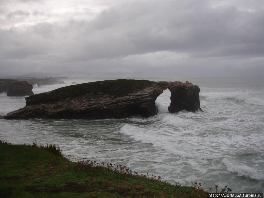 Пляж Лас-Катедралес, Коста-де-Луго. Playa de Las Catedrales Рибадео, Испания