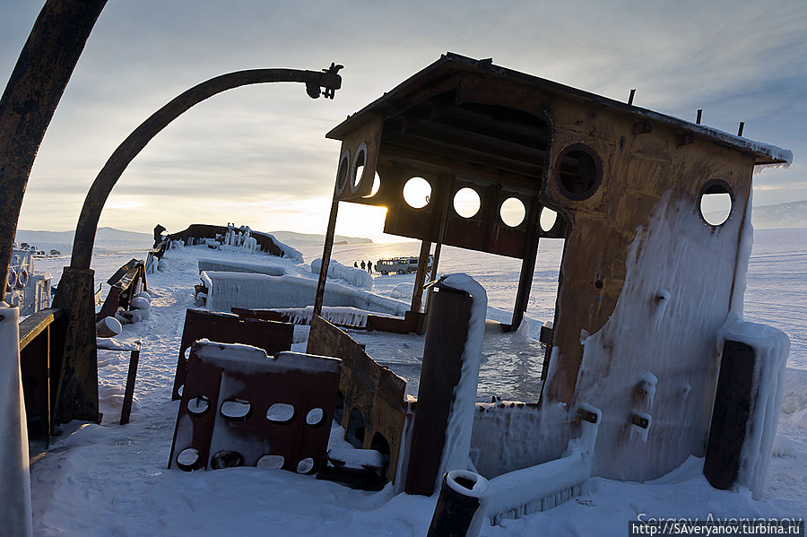 Посёлок Хужир на острове Ольхон