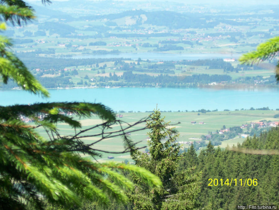 Маршрут номер 13  только в обратном направлении (Ч1) Фюссен, Германия