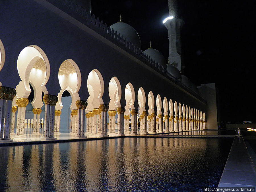 Столица ОАЭ и Мечеть Шейха Заида