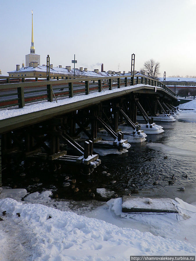 Мороз, ветер, Петропавловка Санкт-Петербург, Россия