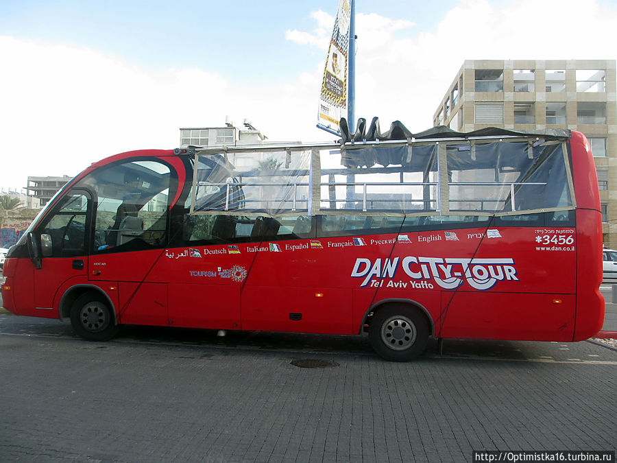 Тель-Авив из окна экскурсионного автобуса. Часть 2 Тель-Авив, Израиль