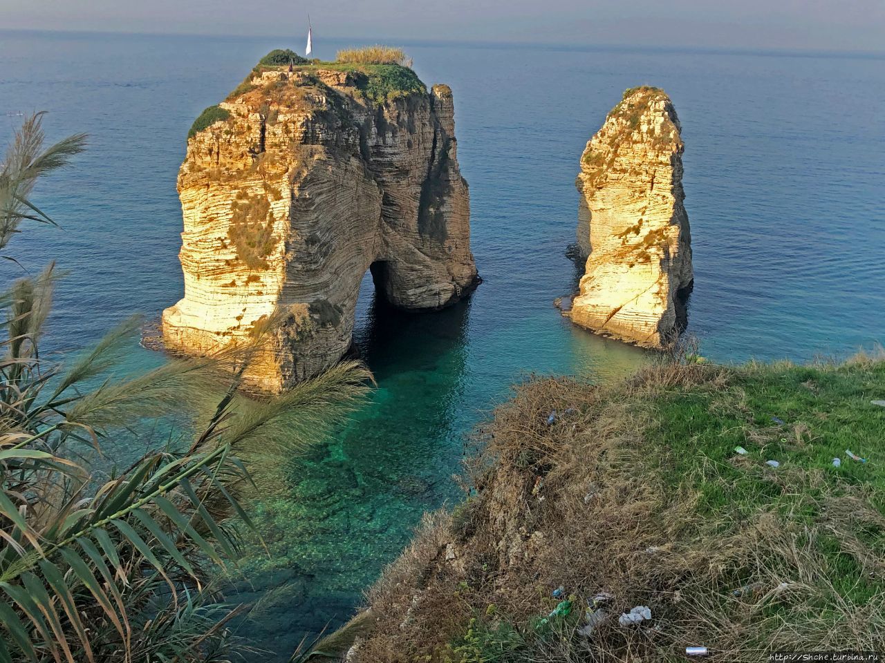 Голубиные скалы Бейрут, Ливан