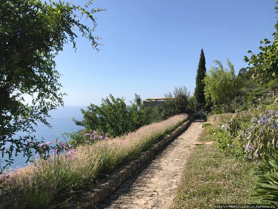 Ravello: villa Rufolo в августе Равелло, Италия