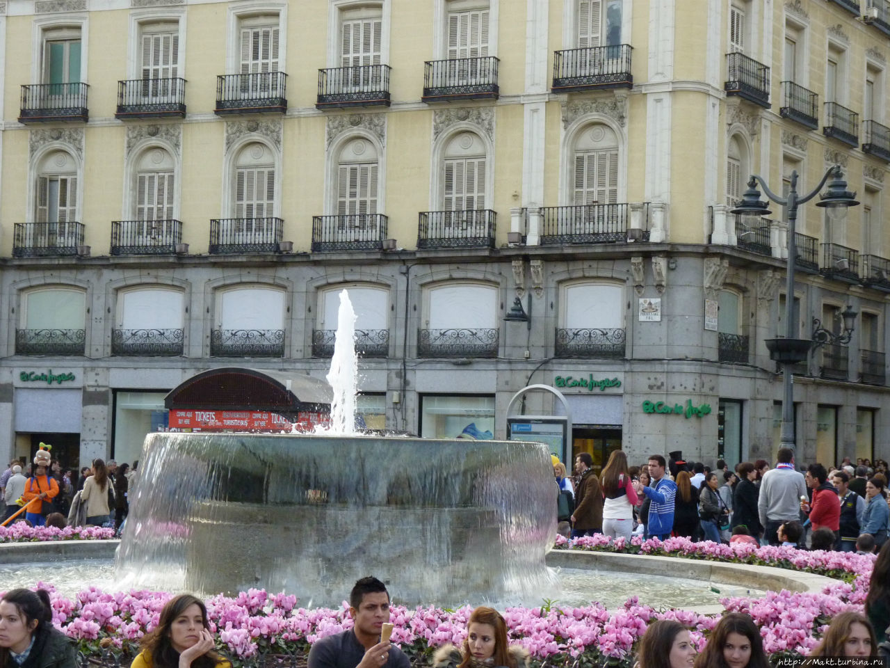 площадь Puerta del So Мадрид, Испания