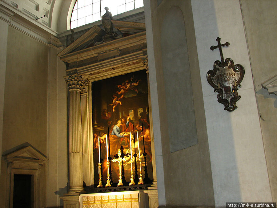 Базилика Вознесения Богоматери. Церковь на холме Генуя, Италия