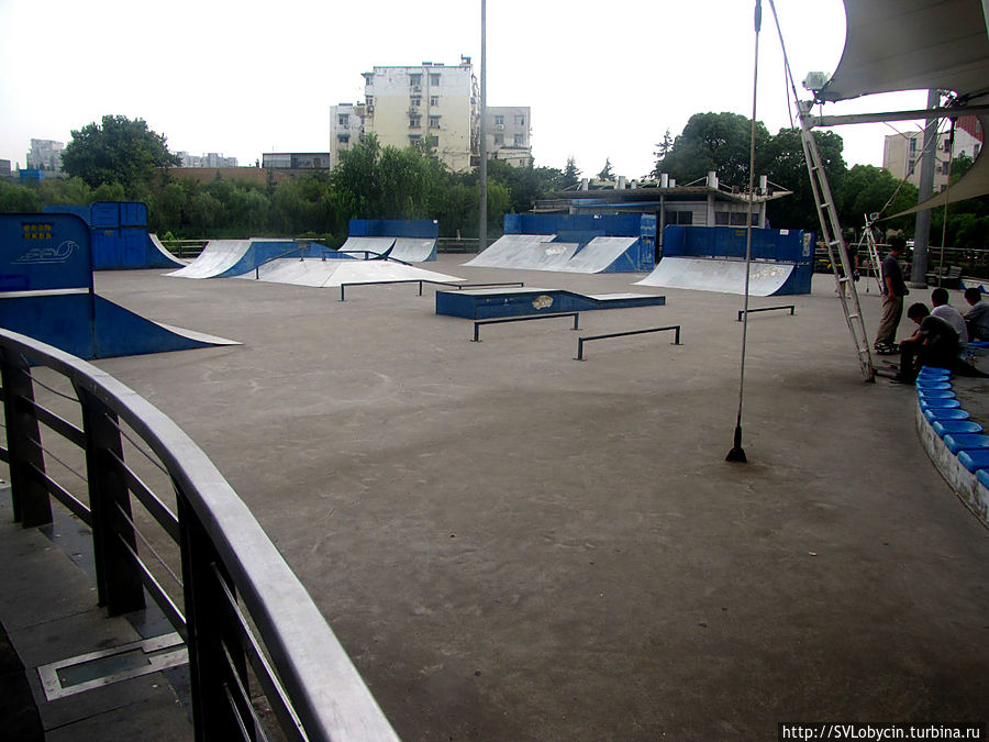 Общий вид на сооружения площадки