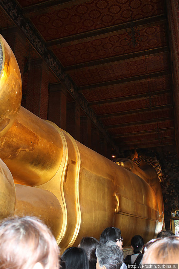 Бангкок, 2-й день, Храм Лежащего Будды — Ват Пхо Бангкок, Таиланд
