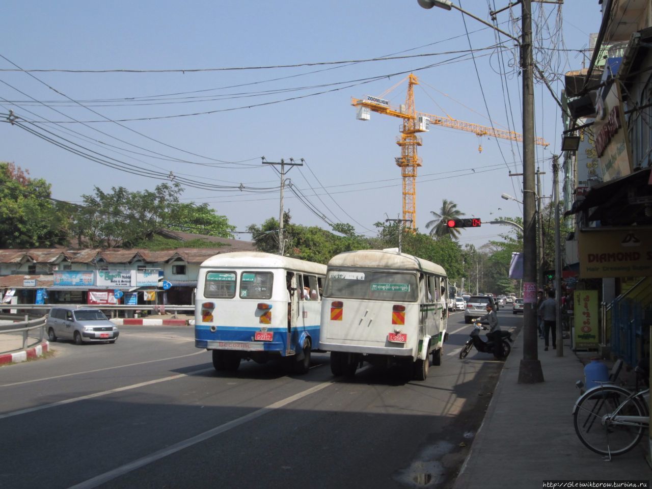 Янгон перед отъездом Янгон, Мьянма