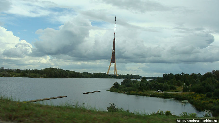 Рига. Телевышка Латвия