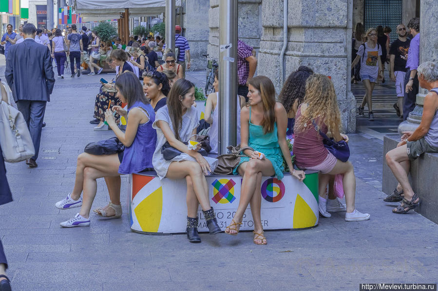 Прогулка в Милане Милан, Италия