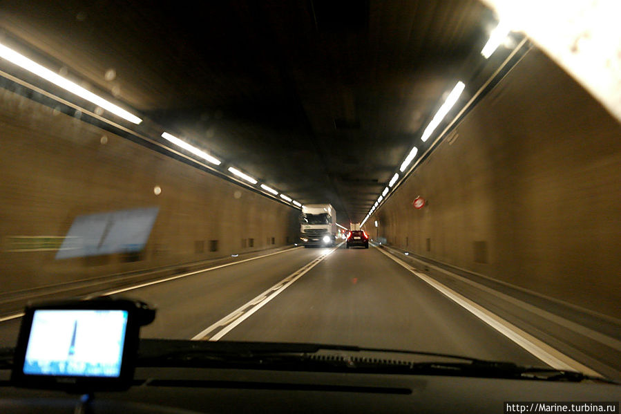 Тоннель Сен-Готард в Швейцарии