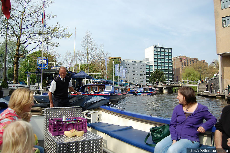 Криуз по каналам Амстердам, Нидерланды