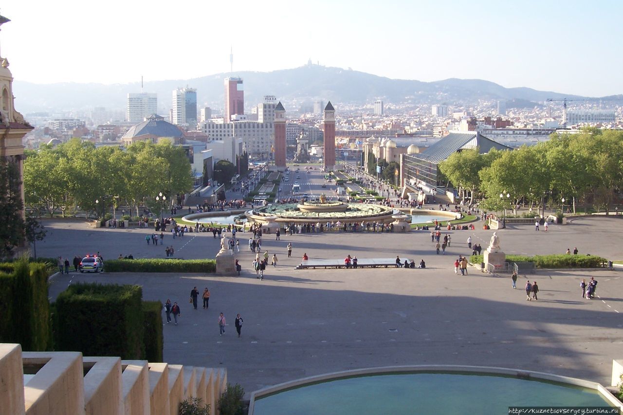 Барселона продолжение. Вторая половина дня и фонтан Монжуик Барселона, Испания