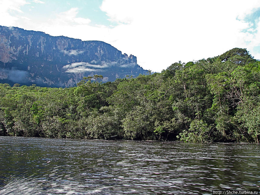 На пути к Анхелю... по реке Кереп Национальный парк Канайма, Венесуэла