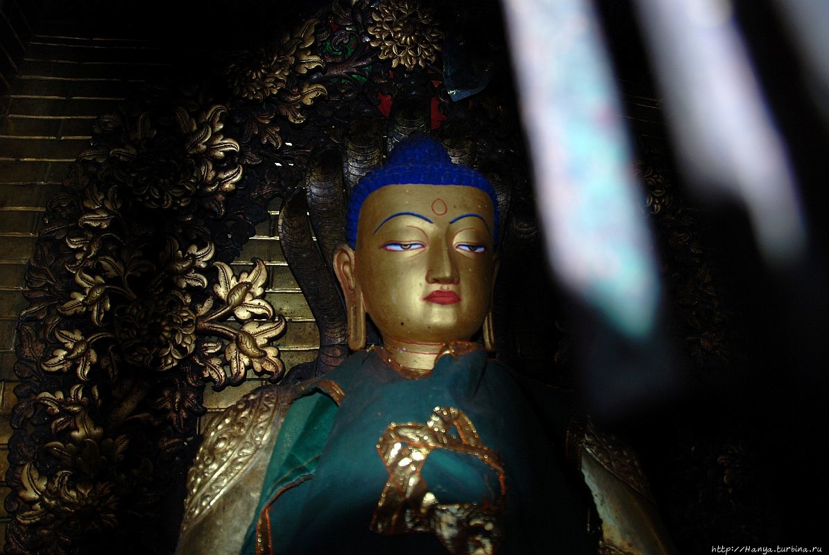 Будда Amoghosiddhi North Dhyani. Из интернета Катманду, Непал
