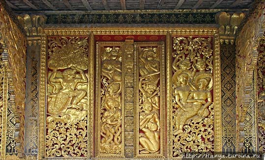 Королевский зал погребальных колесниц в Сиенгтхонге. Фото из интернета