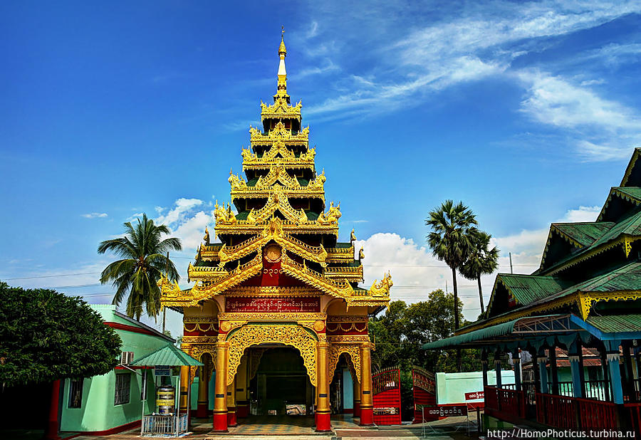 Швемодо: храм Золотого Бога. Выше — только звезды! Багоу, Мьянма