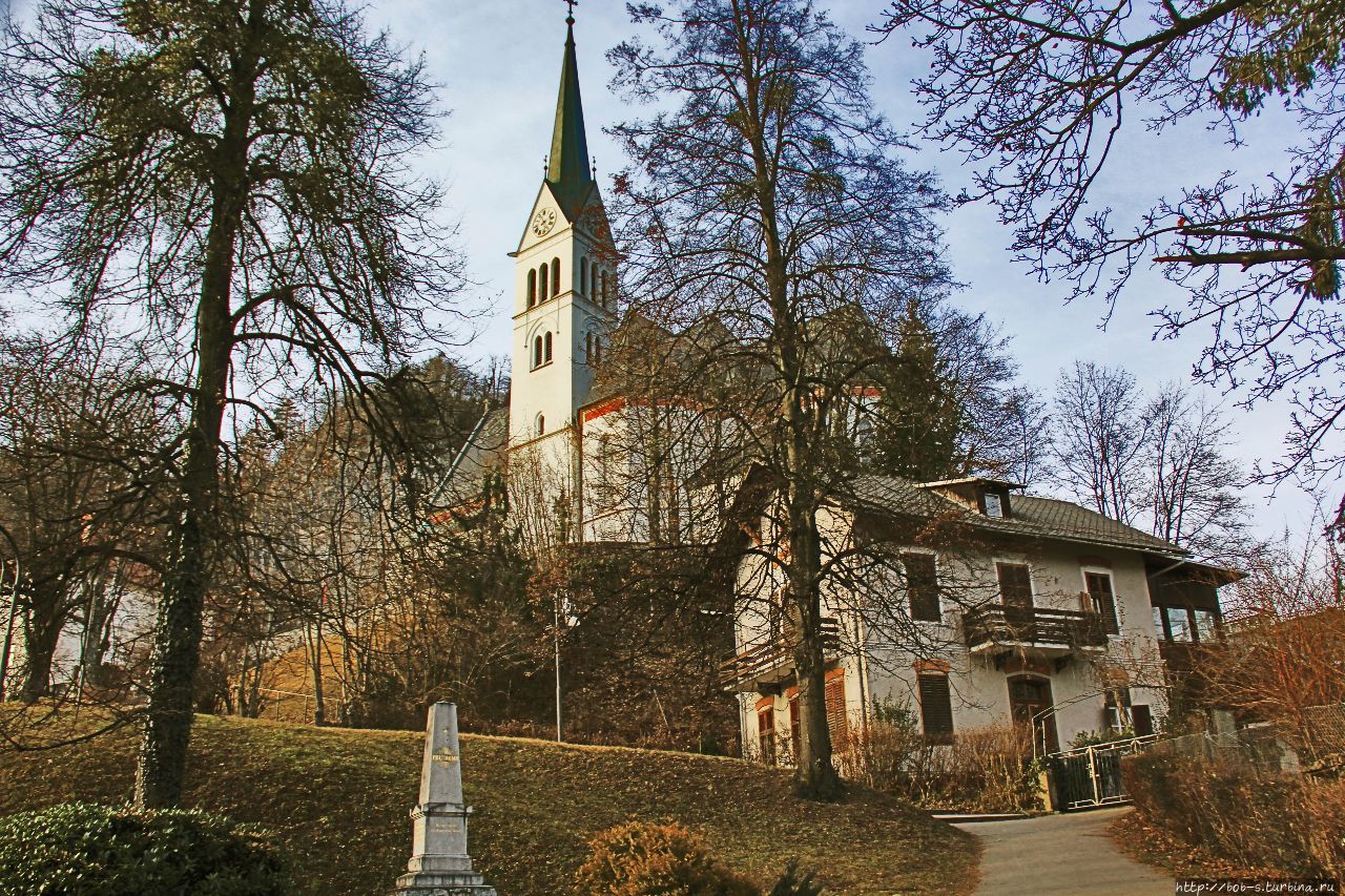 Церковь Святого Мартина. Блед, Словения