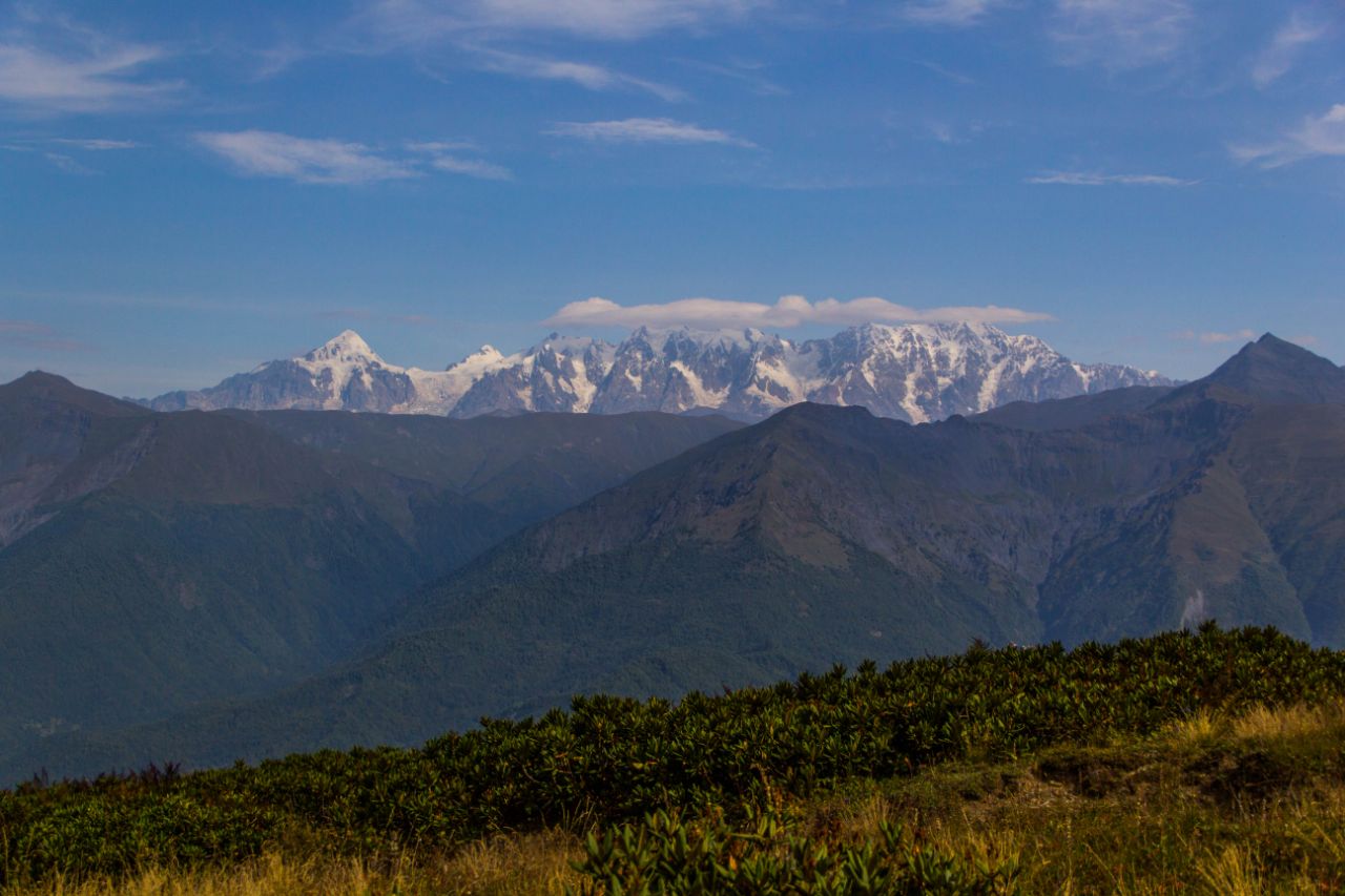 Озеро в горах Сасаши, Грузия
