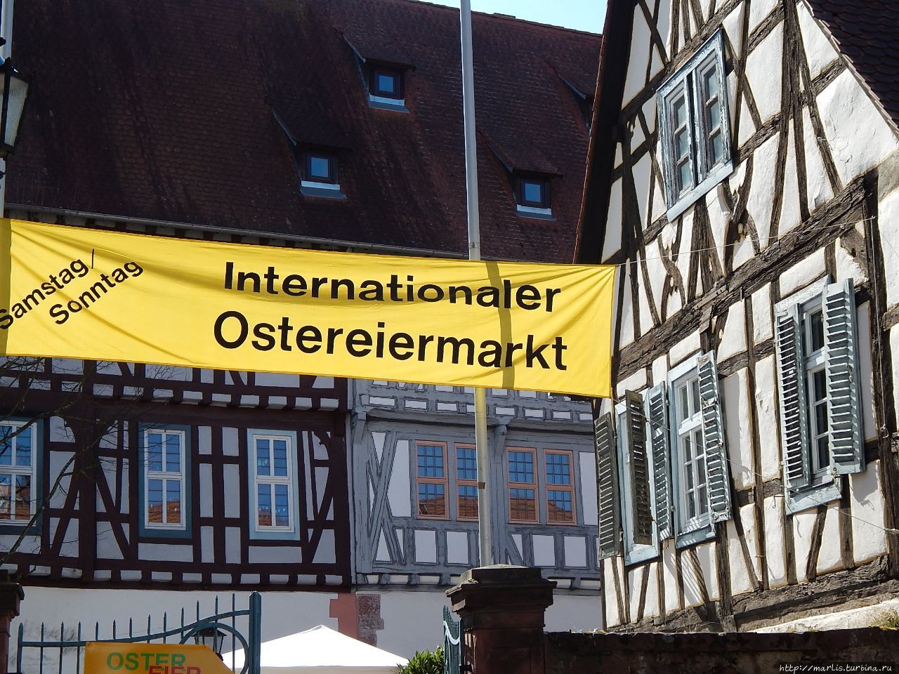 Пасхальная ярмарка в Михельштате Михельштадт, Германия