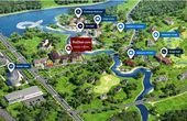 Карта территории Radisson Resort & Residences Zavidovo
