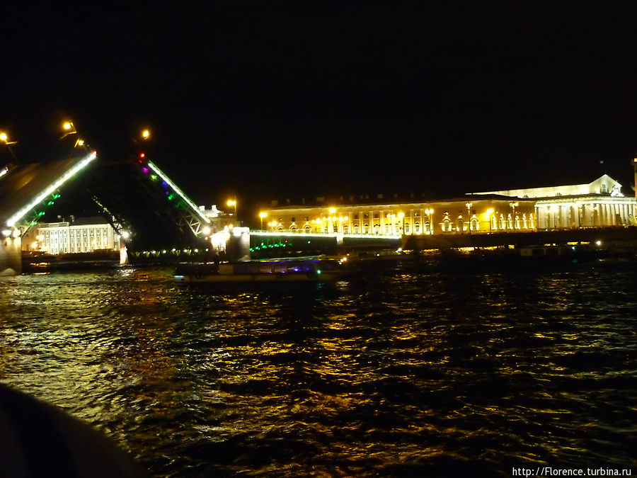 Развод Дворцового моста — классика жанра Санкт-Петербург, Россия