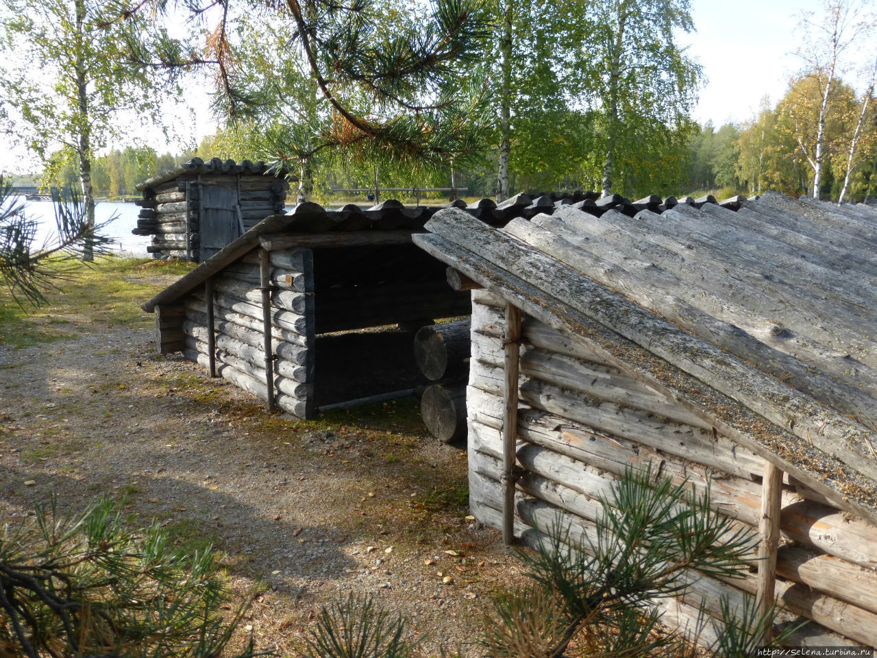 Карельская деревня в Лиексе