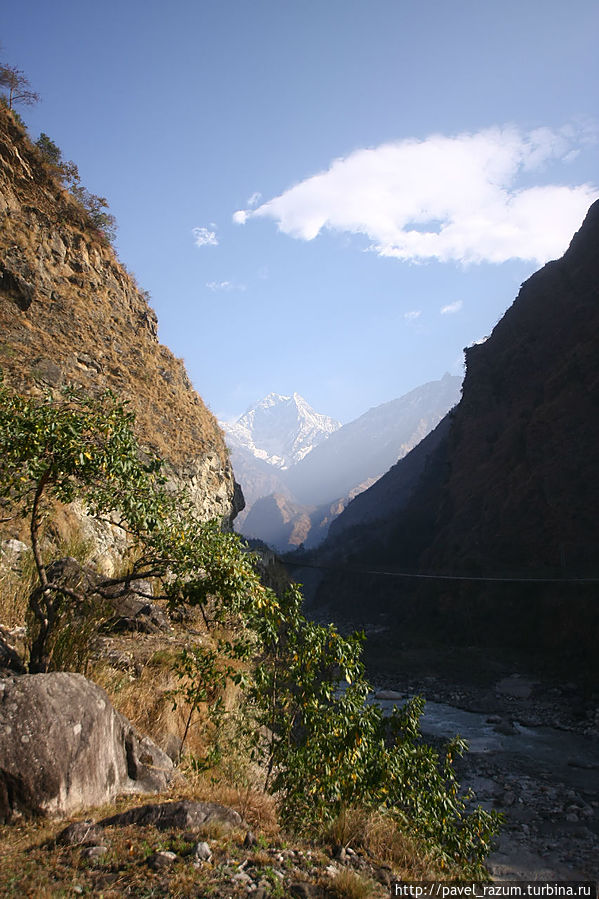 Индо-Непал (28) — Достучаться до небес Татопани, Непал