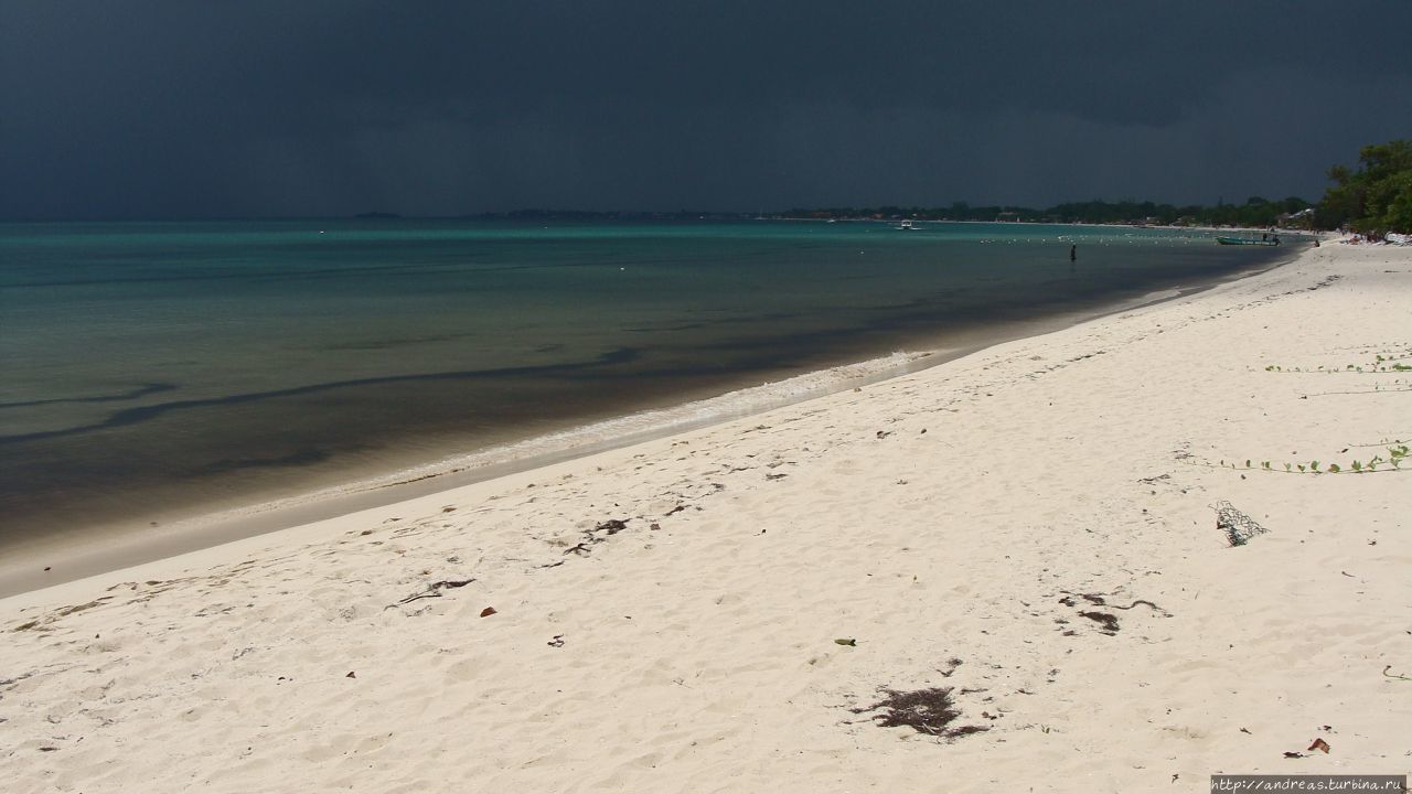 Пляж в Негриле Монтего-Бей, Ямайка