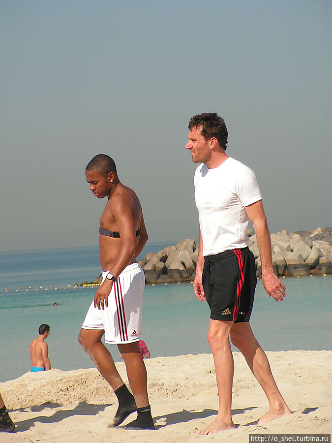 Тренировка AC Milan Дубай, ОАЭ