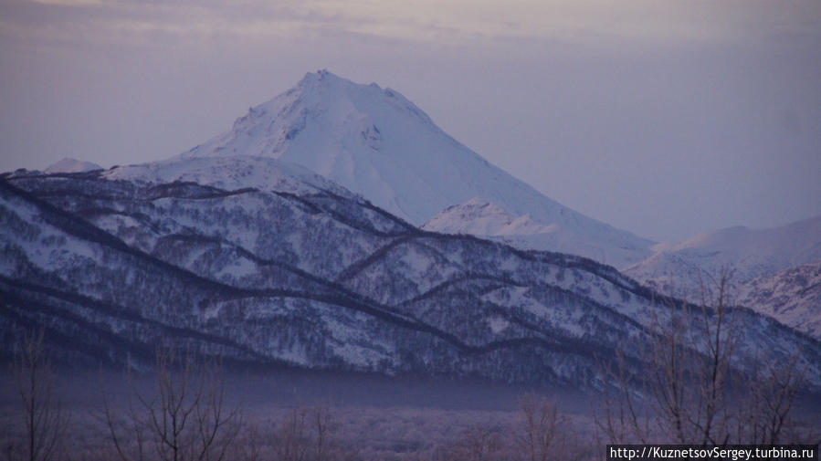 Вилючинский вулкан из Паратунки