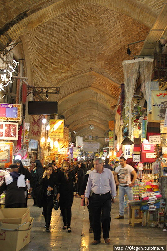 Красота настоящего восточного базара Тегеран, Иран