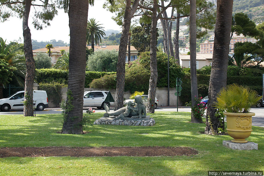 Прогулка по Beaulieu-sur-Mer Больё-сюр-Мер, Франция