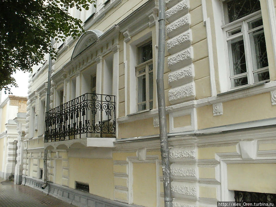 В этом доме жил Фёдор Григорьевич Волков (1729-1763) первый русский актёр, основатель национального русского театра. Ярославль, Россия