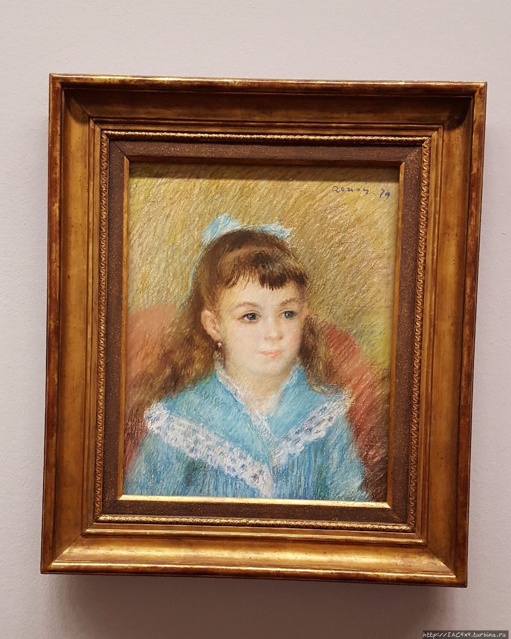 Огюст Ренуар, Портрет девочки (1879) Вена, Австрия