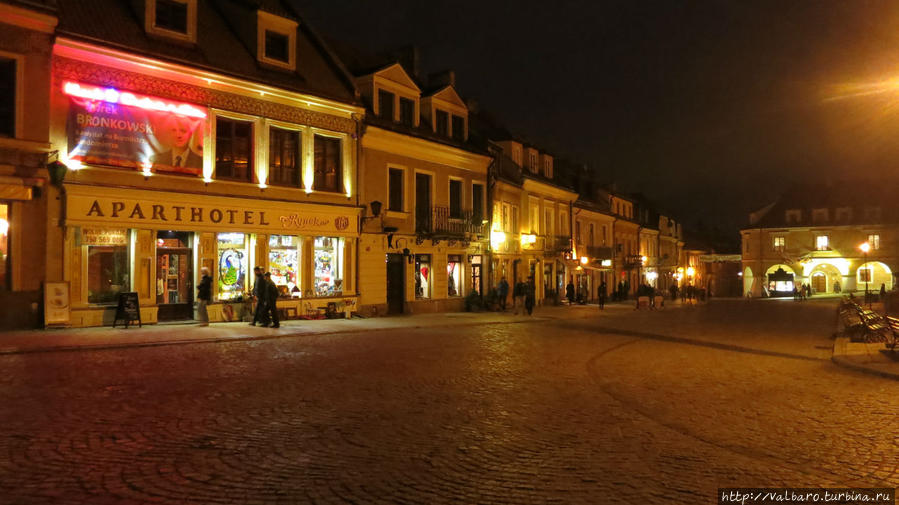 Рыночная площадь Сандомир, Польша