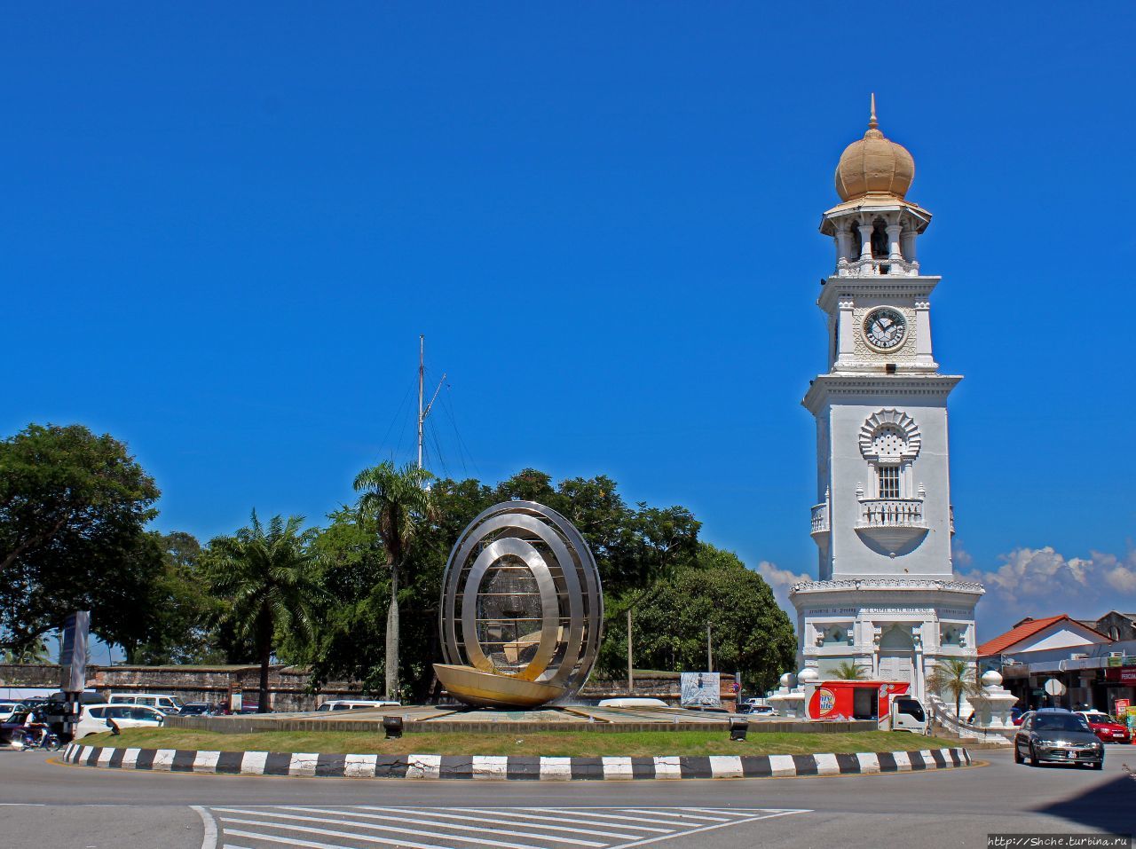 Мемориальная Часовая Башня Королевы Виктории Джорджтаун, Малайзия