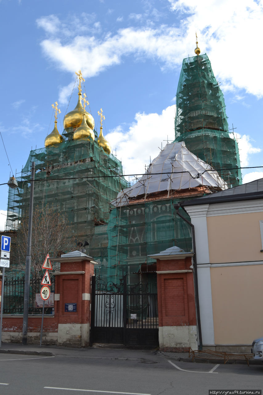 Храм Воскресения Христова в Кадашах Москва, Россия