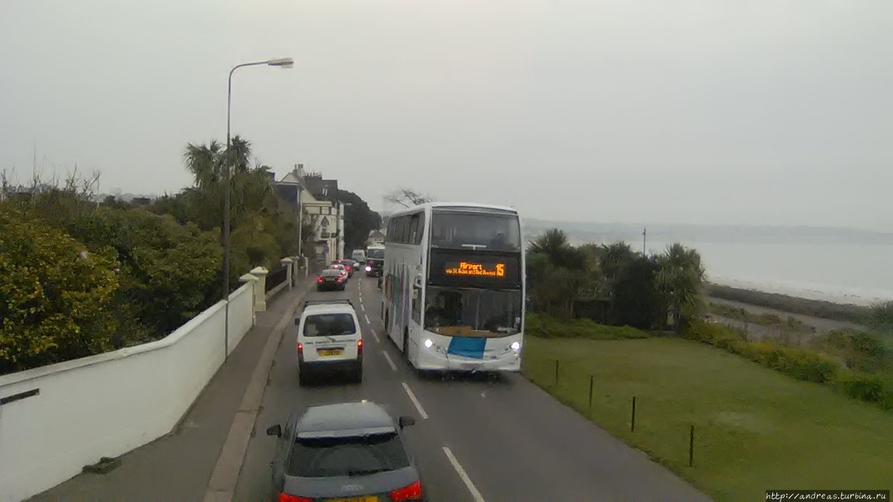 С самолёта на паром Сент-Хельер, Джерси С самолёта на паром Сент-Хельер, Джерси