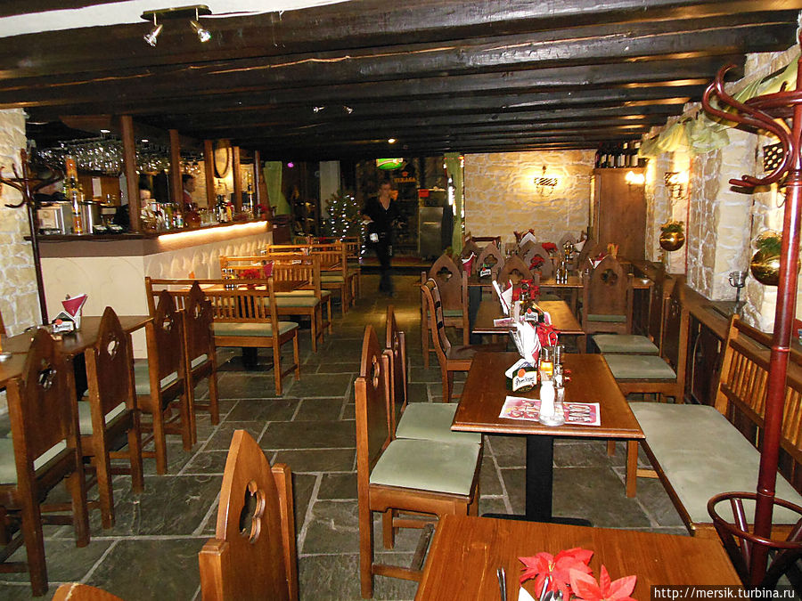Ресторан отеля Барбора Чешский Крумлов, Чехия