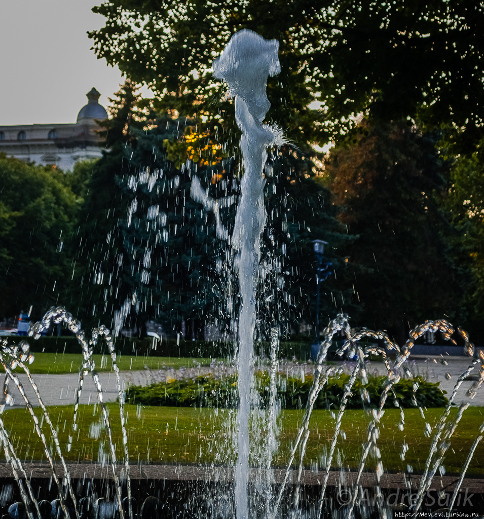 В закатном солнце Рига, Латвия