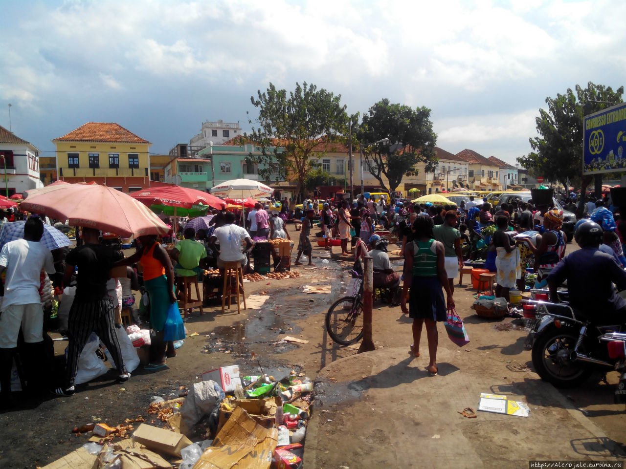 Рынки и базары Остров Сан-Томе, Сан-Томе и Принсипи