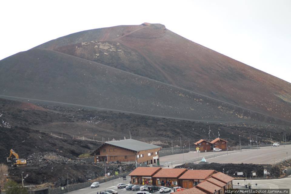 Национальный парк вулкан Etna: кратеры, гроты... Вулкан Этна Национальный Парк (3350м), Италия